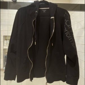 Calvin Klein Black Zip-up